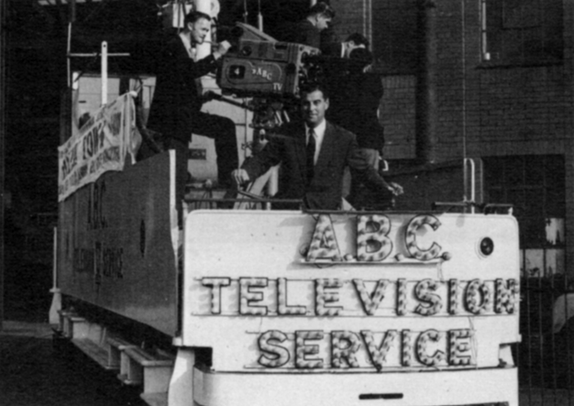 David Southwood drives the early version of what was to become the highly-successful and popular ABC-TV Blackpool tram which, over the years, must have carried millions of holidaymakers.